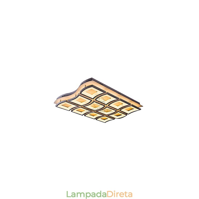 Luminária pendente de design elegante e superbrilhante de 180 W