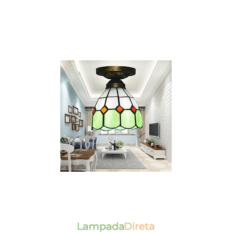 Mediterrâneo Contratado Absorver Dome Light Creative Absorver Dome Light Lamp