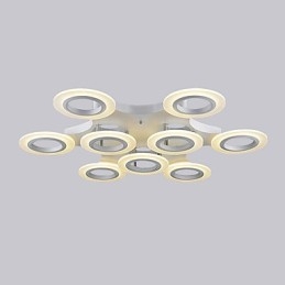 Iluminação pendente circular de venda quente branca quente para shopping center