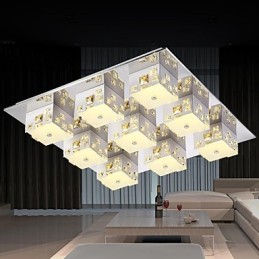 Luminária de teto 9 luzes moderna simples artística