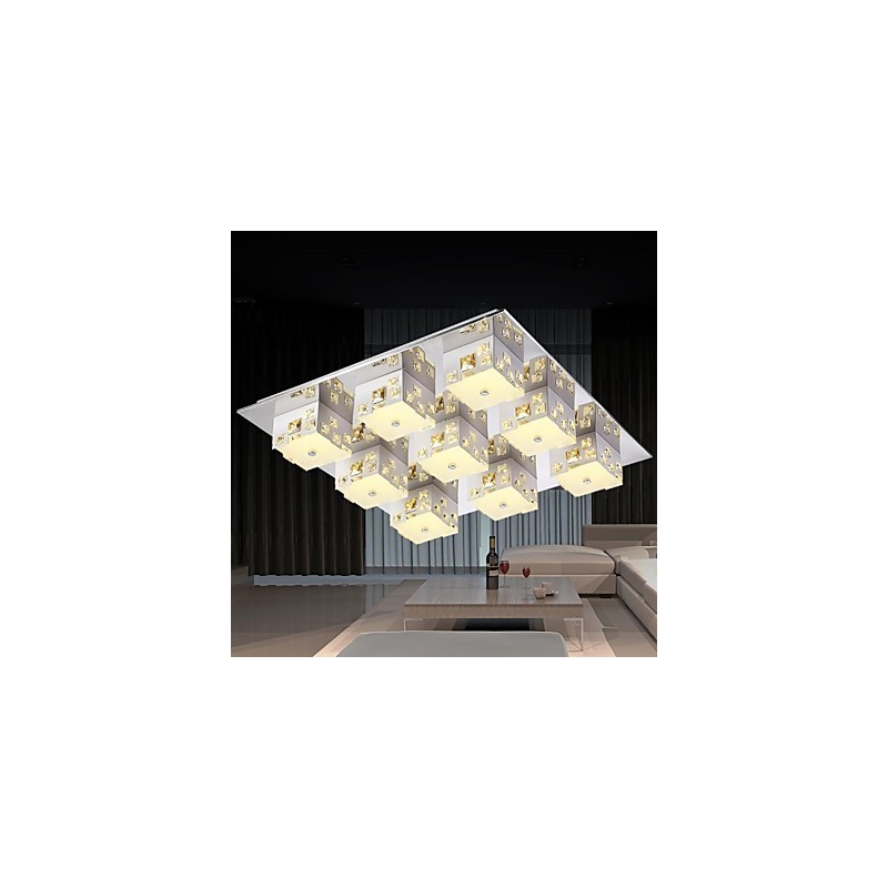 Luminária de teto 9 luzes moderna simples artística
