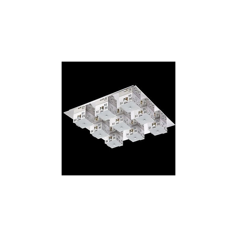 Luminária de teto 9 luzes moderna simples artística