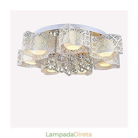 Montagem embutida Cristal Moderno Contemporâneo Metal