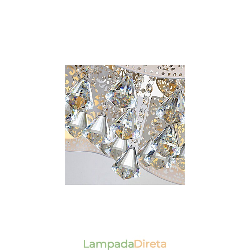 Montagem embutida Cristal Moderno Contemporâneo Metal