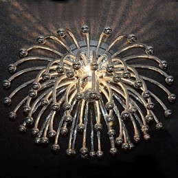 Luminária de teto artística com 1 luz