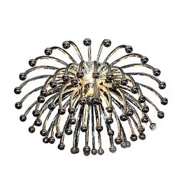 Luminária de teto artística com 1 luz