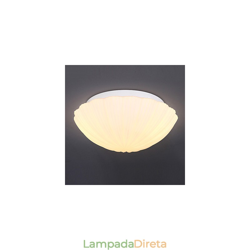 As conchas de vidro criativas nórdicas para absorver a luz da cúpula