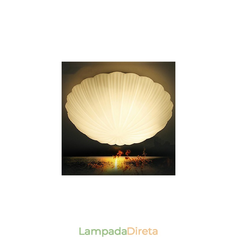 As conchas de vidro criativas nórdicas para absorver a luz da cúpula