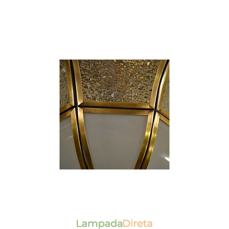 Holofotes de montagem embutida em metal latão estilo mini clássico tradicional