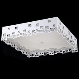 Luminária de teto 8 luzes moderna simples artística