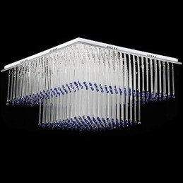 Luminária de teto 12 luzes moderna simples artística
