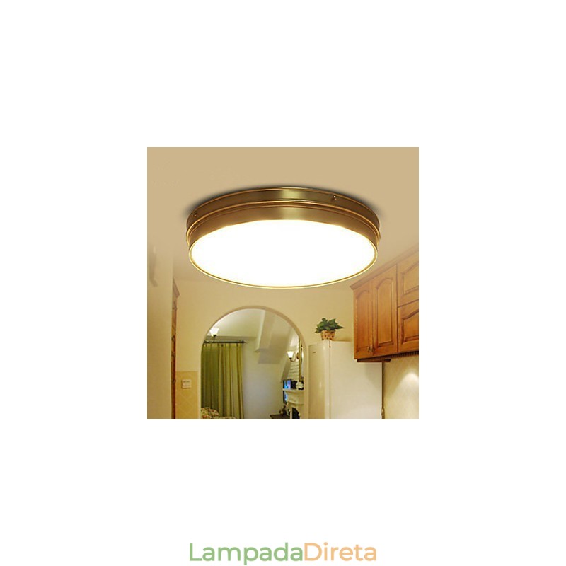 Montagem embutida tradicional clássico metal