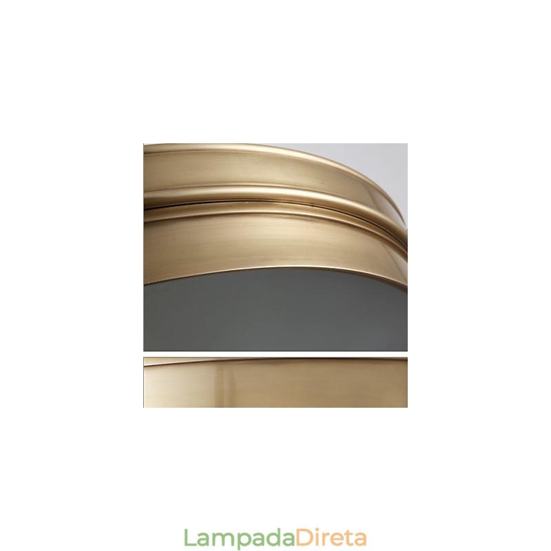 Montagem embutida tradicional clássico metal