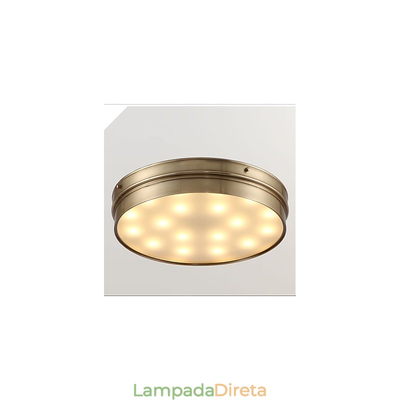 Montagem embutida tradicional clássico metal