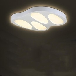 Montagem embutida sem luz polar com controle remoto moderno contemporâneo