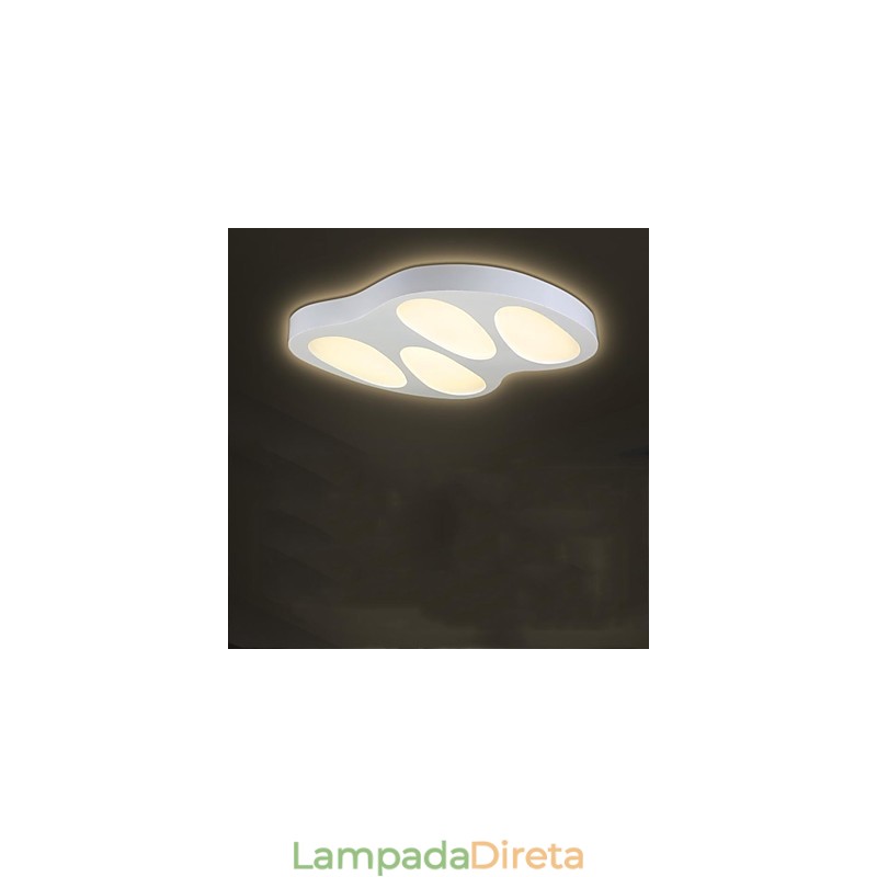 Montagem embutida sem luz polar com controle remoto moderno contemporâneo
