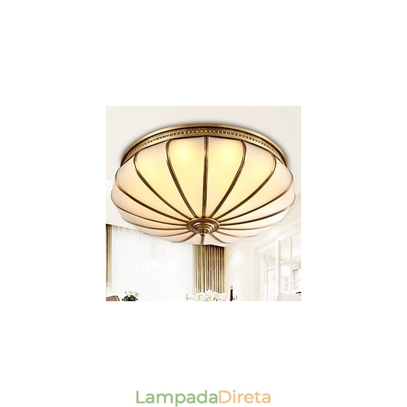 Montagem embutida Cristal Moderno Contemporâneo Tradicional Clássico Metal