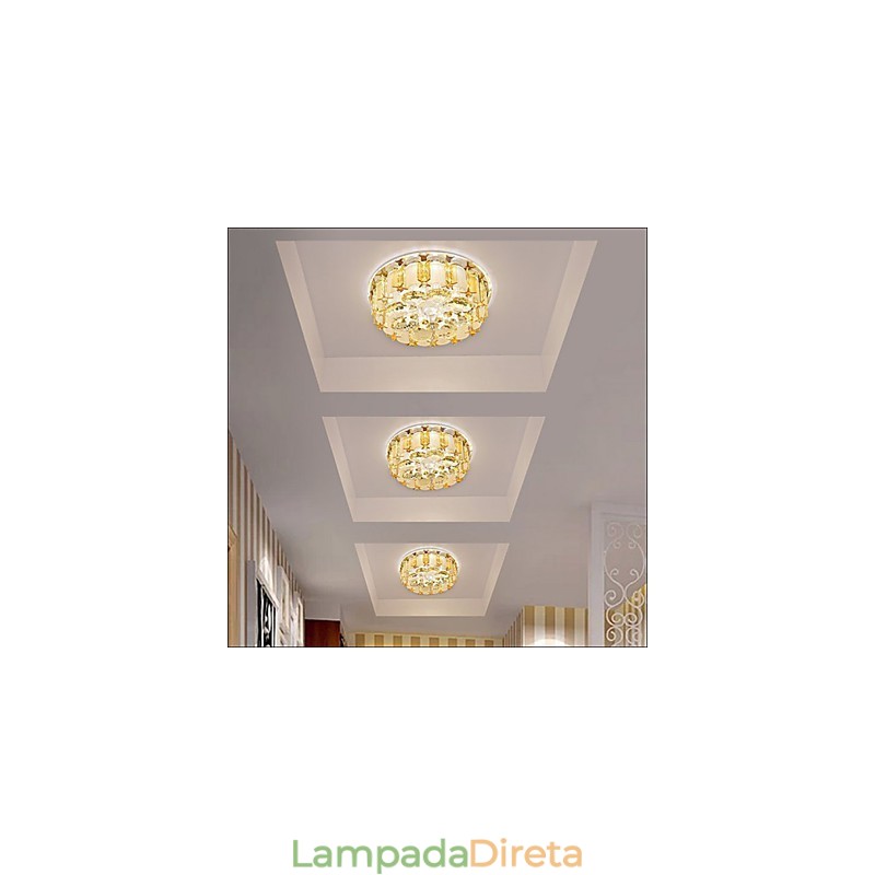 Luzes criativas minimalistas modernas Iamp Porch Iamp lâmpada de teto