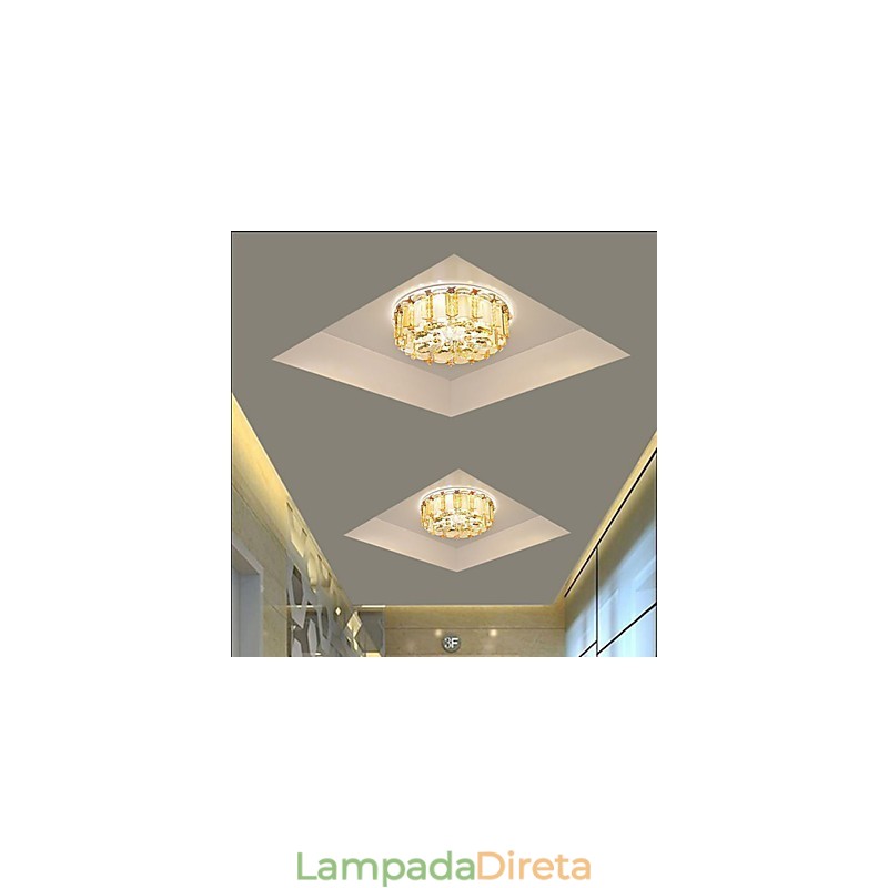 Luzes criativas minimalistas modernas Iamp Porch Iamp lâmpada de teto