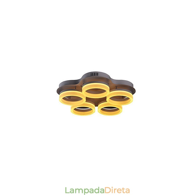 Luminárias de teto de acrílico com design elegante