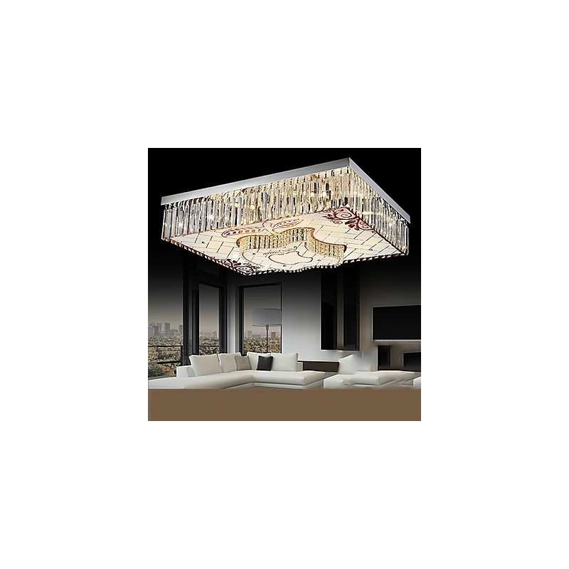 Montagem embutida Moderna Contemporânea Metal