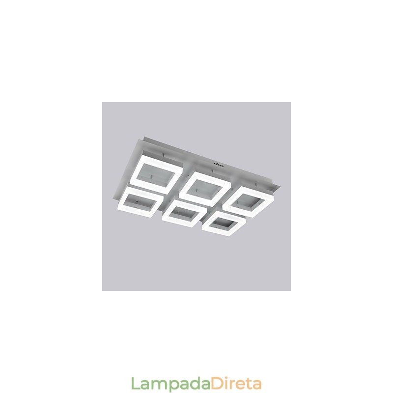 Luminária pendente de alto lúmen 70W com vida útil de 50000h