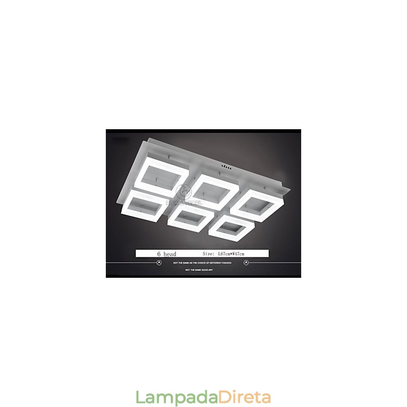 Luminária pendente de alto lúmen 70W com vida útil de 50000h