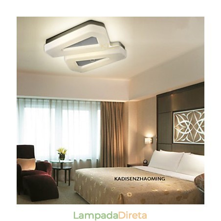 Luminária embutida branca quente branca moderna simples Luminária embutida branca quente branca moderna simples