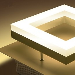 9W Moderno Contemporâneo Acrílico Montagem Embutida