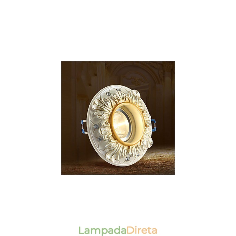 10*3.5CM Estilo Europeu Lâmpada de Teto Rural Tubo Absorve Lâmpada de Luz de Cúpula