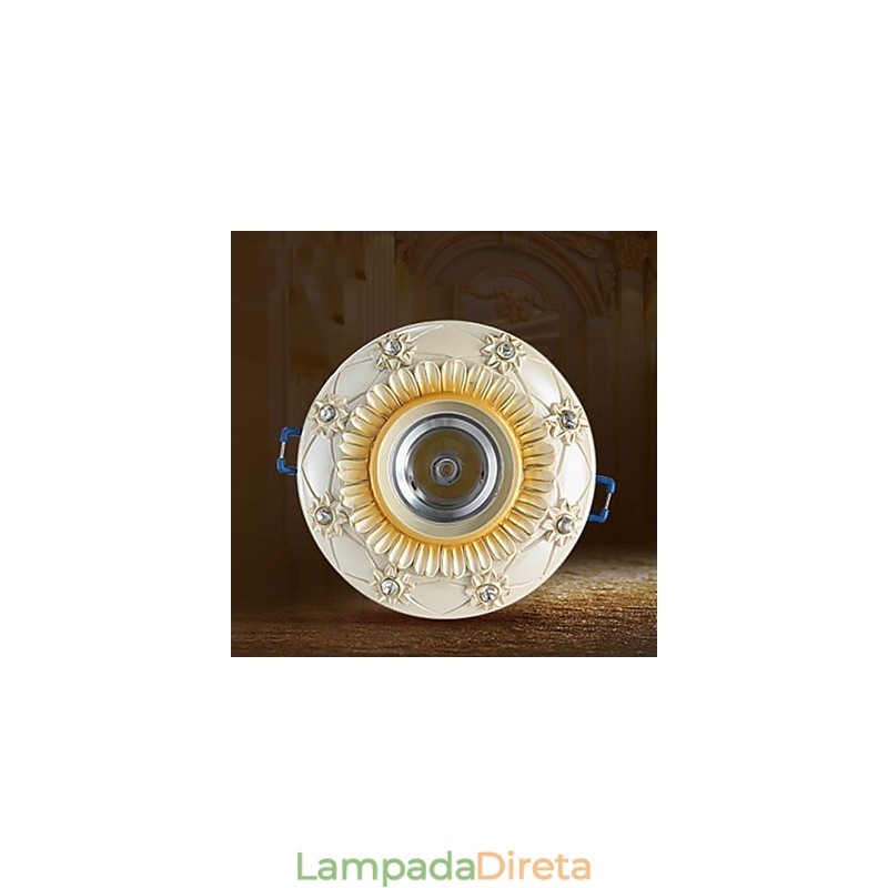 10*3.5CM Estilo Europeu Lâmpada de Teto Rural Tubo Absorve Lâmpada de Luz de Cúpula