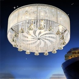 Montagem embutida Cristal Moderno Contemporâneo Vidro