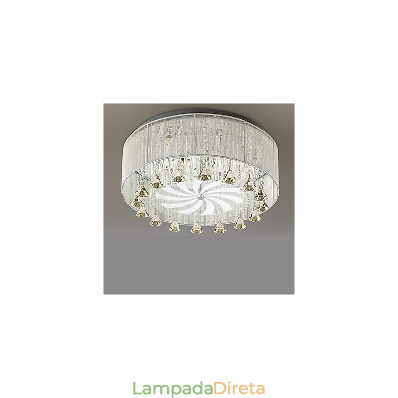 Montagem embutida Cristal Moderno Contemporâneo Vidro