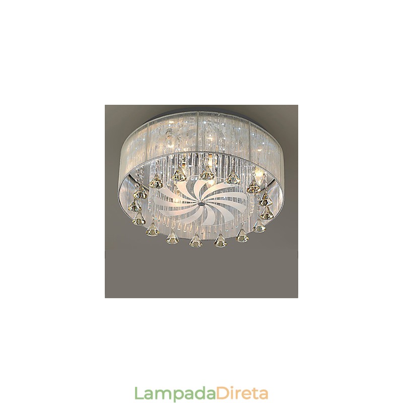 Montagem embutida Cristal Moderno Contemporâneo Vidro