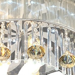 Montagem embutida Cristal Moderno Contemporâneo Vidro