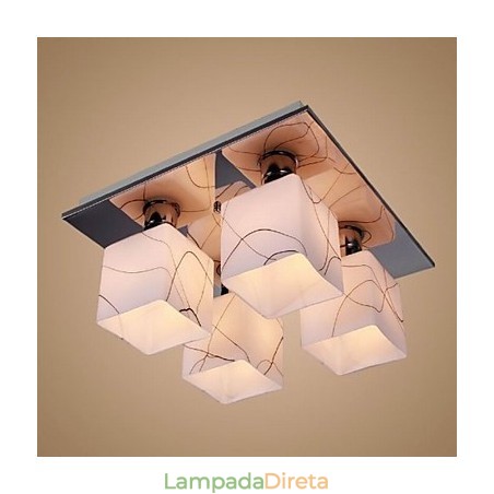 Luzes de trilho modernas contemporâneas de vidro Luzes de trilho modernas contemporâneas de vidro