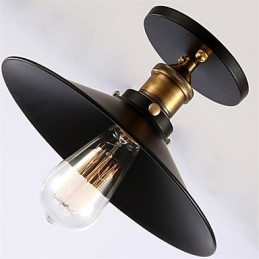 Lustre decorativo industrial retrô para garagem e decoração de casa