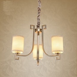 Lustre de estilo chinês Ferro Cobre Imitação Lâmpadas de Ar