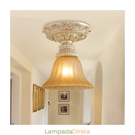 Pintura de estilo clássico tradicional em miniatura com holofotes de montagem embutida em resina Pintura de estilo clássico tradicional em miniatura com holofotes de montagem embutida em resina