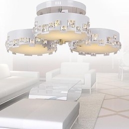 Pintura de cristal contemporânea moderna Metal Montagem embutida