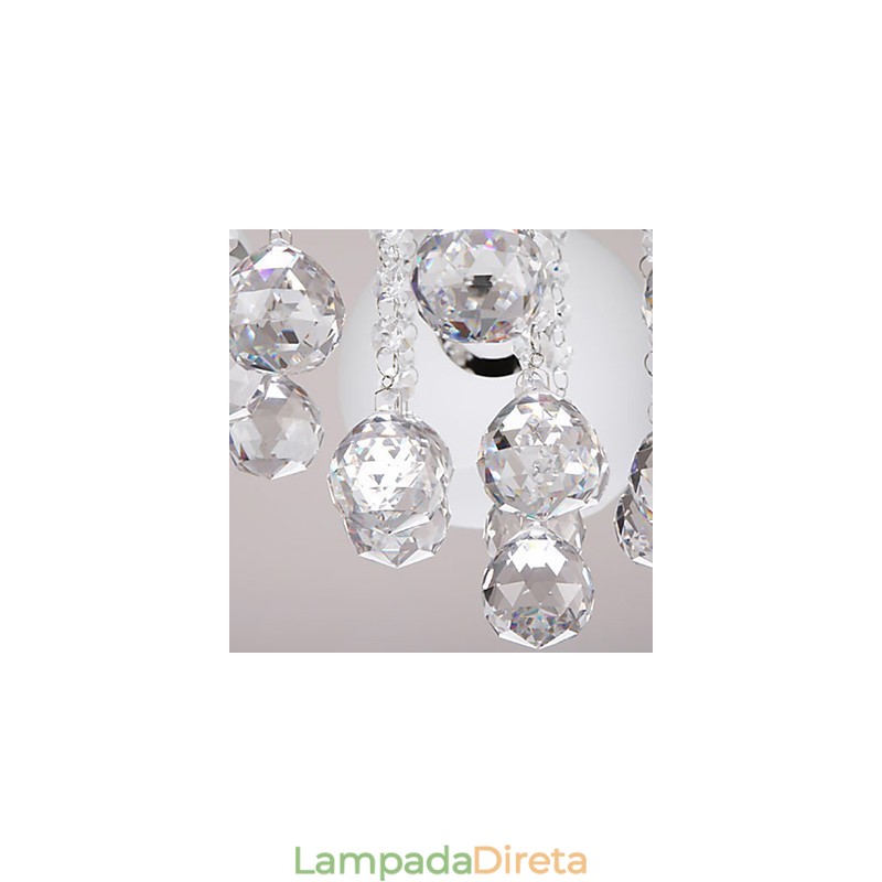 Montagem embutida Cristal Moderno Contemporâneo Vidro