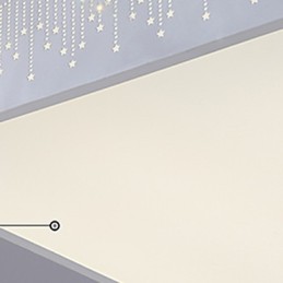 Montagem embutida Moderna Contemporânea Metal