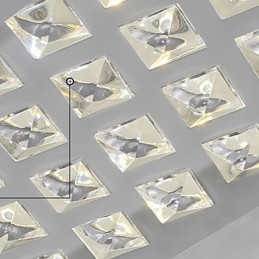 Montagem embutida Moderna Contemporânea Metal