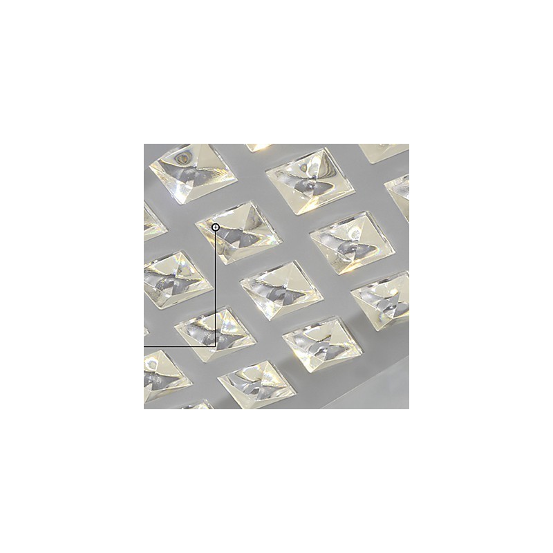 Montagem embutida Moderna Contemporânea Metal