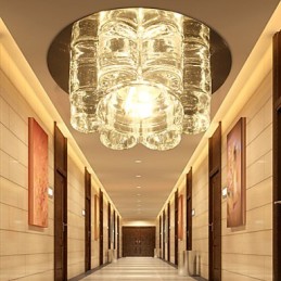 Moderno Contemporâneo Cristal Flush Mount
