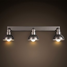 Luminária de cabeça Trinal de montagem embutida, vidro branco, moldura de alumínio, moderna e moderna