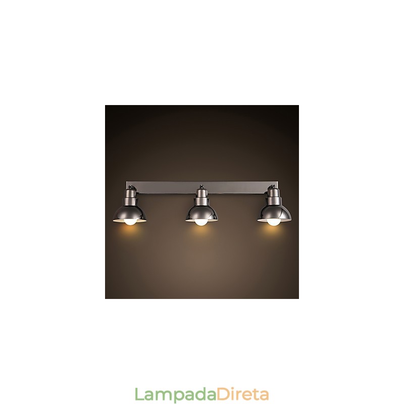 Luminária de cabeça Trinal de montagem embutida, vidro branco, moldura de alumínio, moderna e moderna