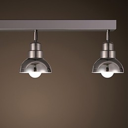 Luminária de cabeça Trinal de montagem embutida, vidro branco, moldura de alumínio, moderna e moderna