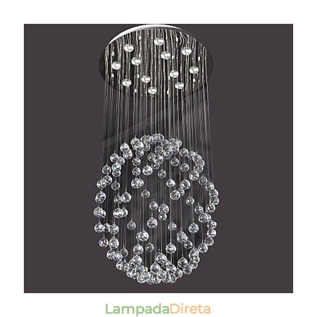 Moderno Contemporâneo Cristal Cromado Metal Montagem Embutida Moderno Contemporâneo Cristal Cromado Metal Montagem Embutida