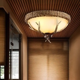 Lustre Mini Estilo Retrô Resina
